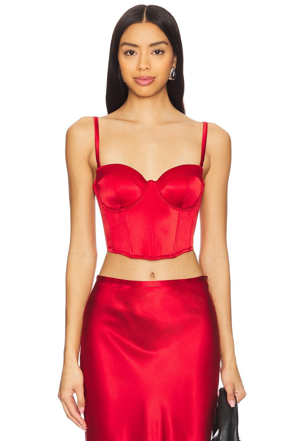 cropped hamptons bustier