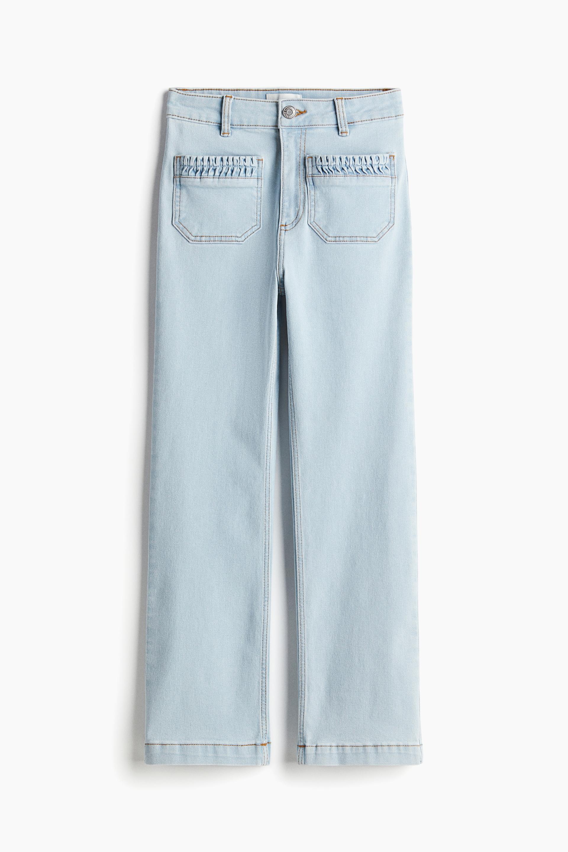 cropped jeans