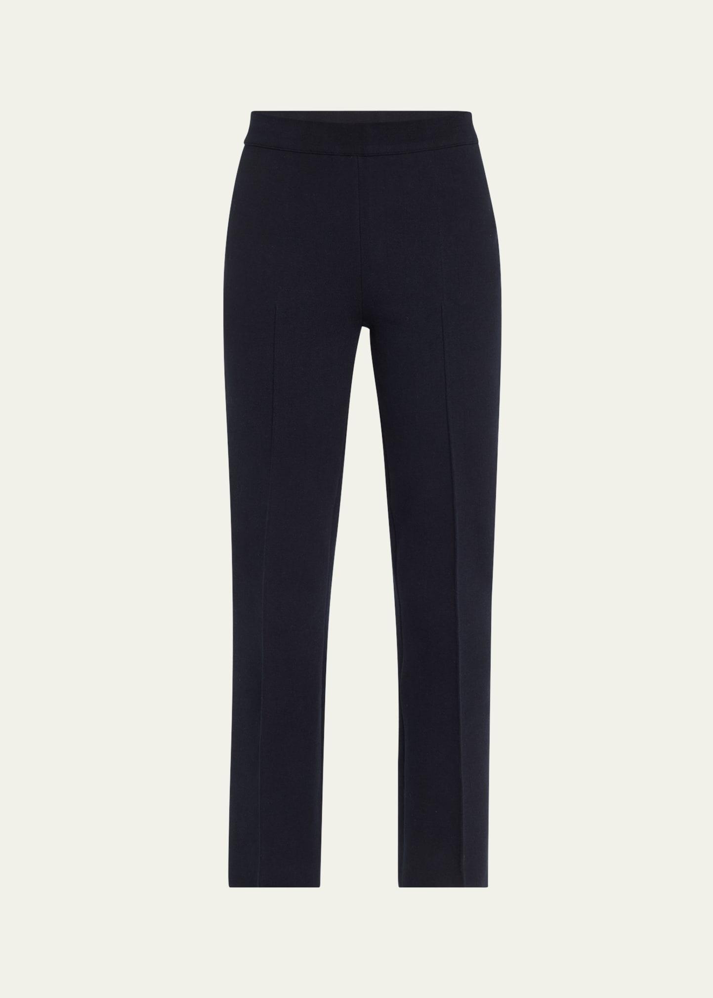 cropped kick flare pants