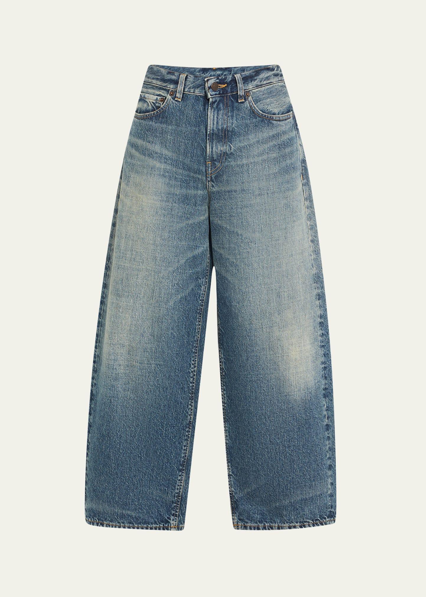 cropped roomy jeans