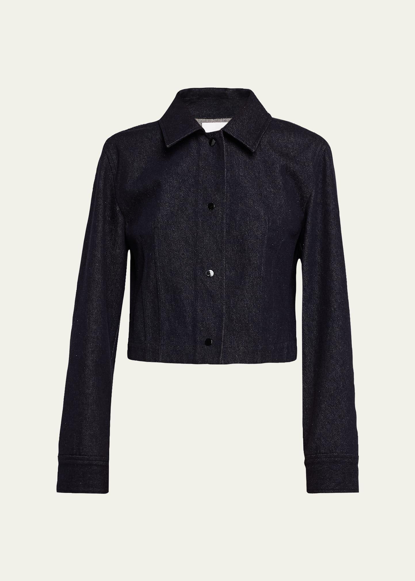 cropped shirt jacket