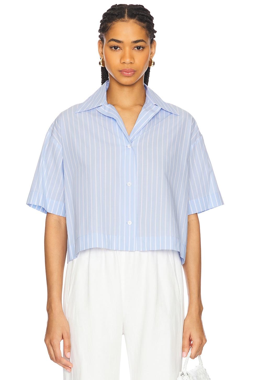 cropped short sleeve shirt