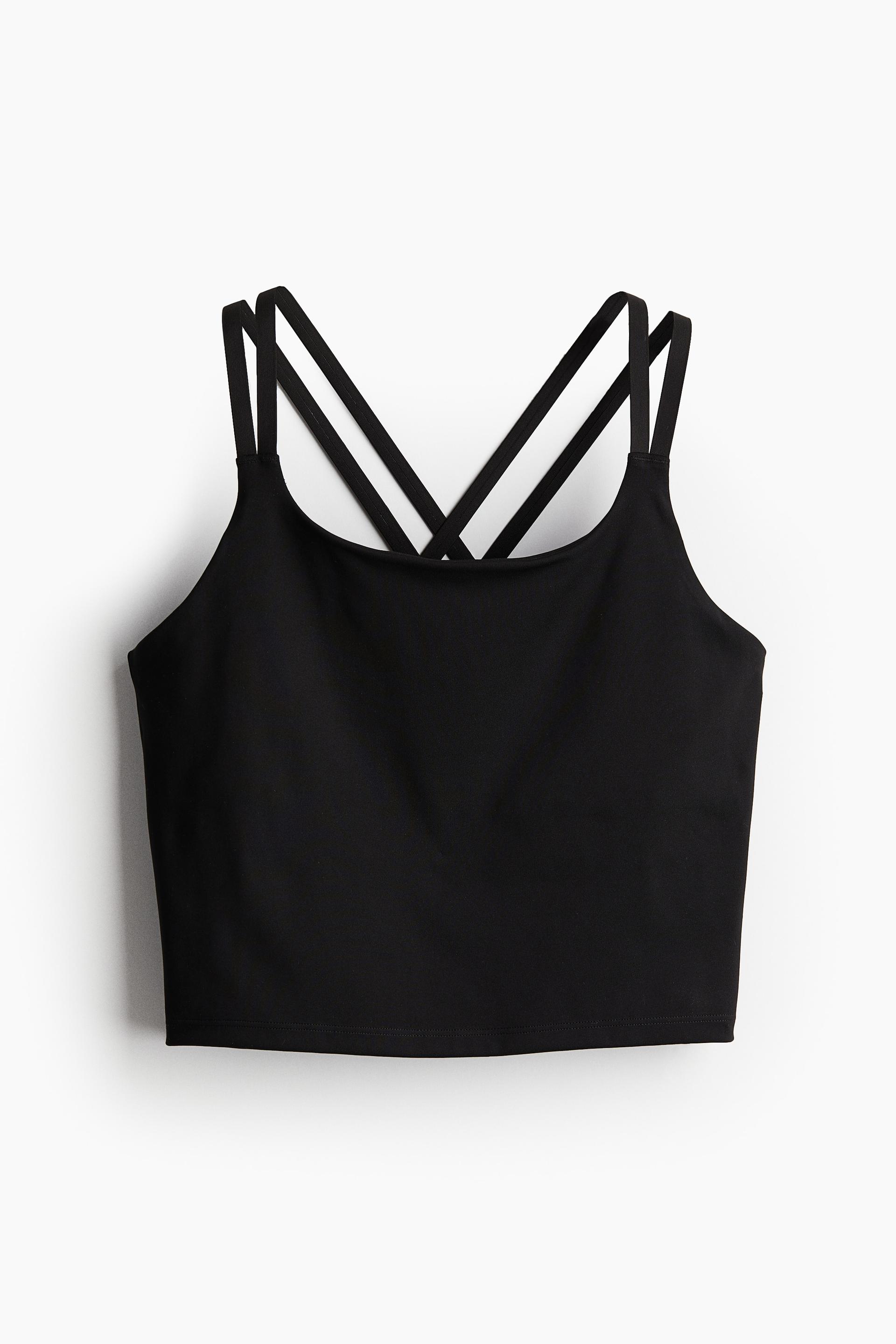 cropped sports tank top in drymove™