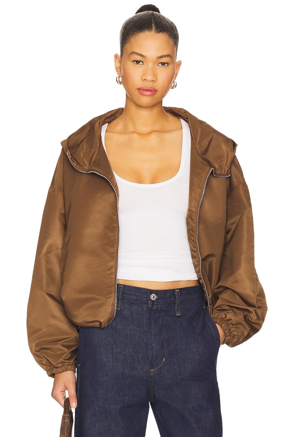 cropped windbreaker