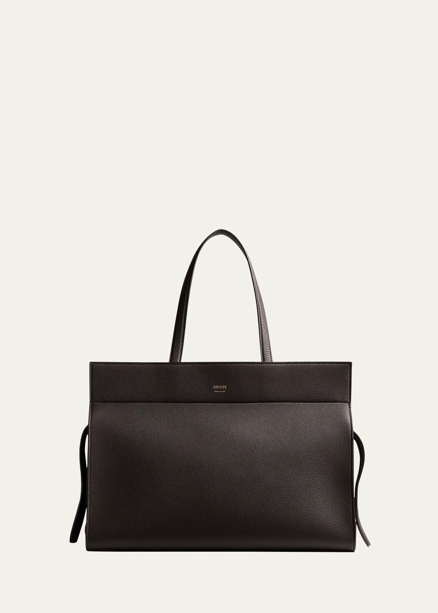 crosby sports leather tote bag
