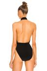 cross halter bodysuit