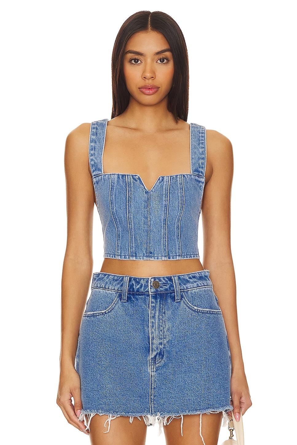 crossroads corset top