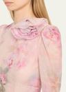 crush flower midi dress
