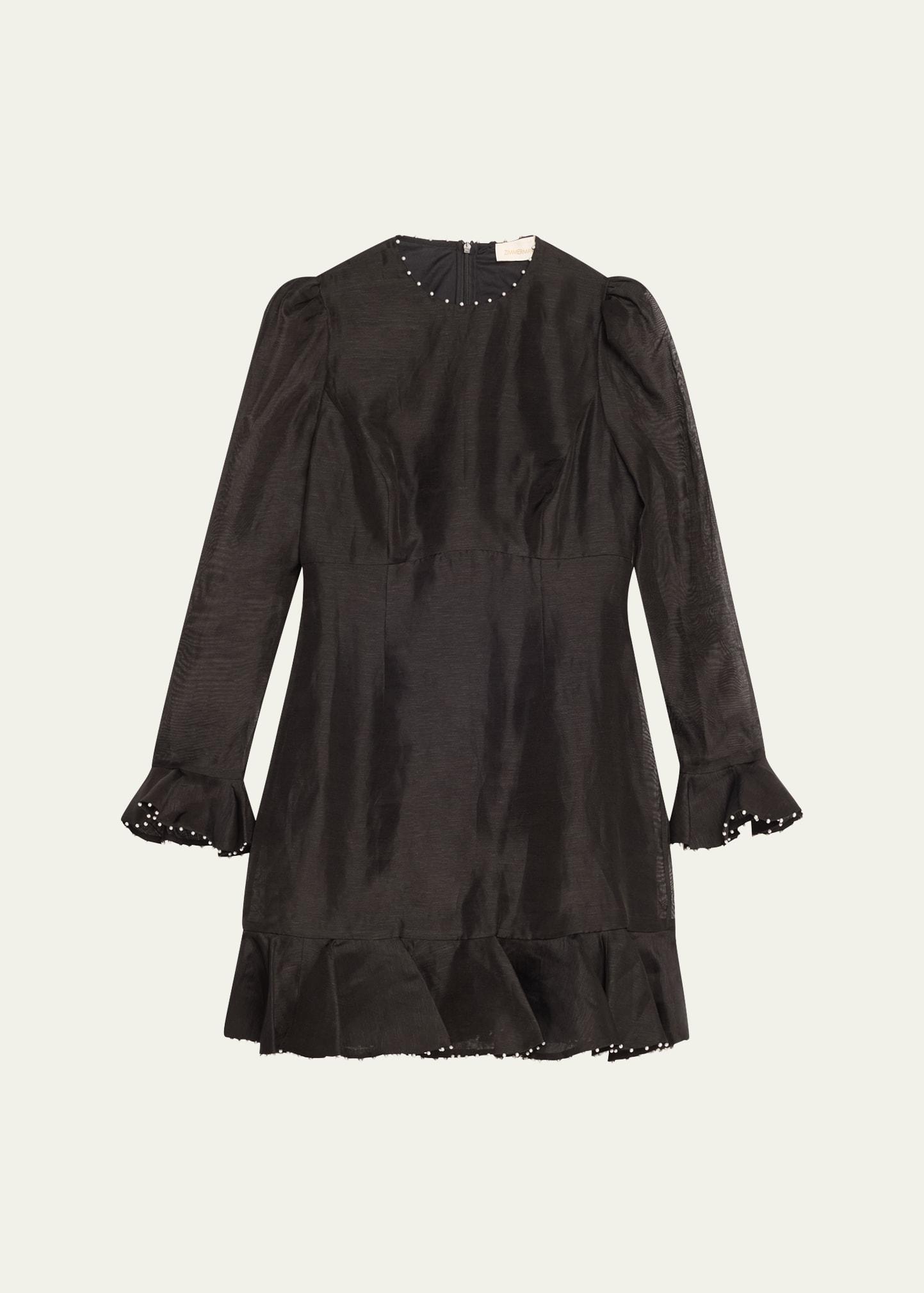 crush flower mini dress