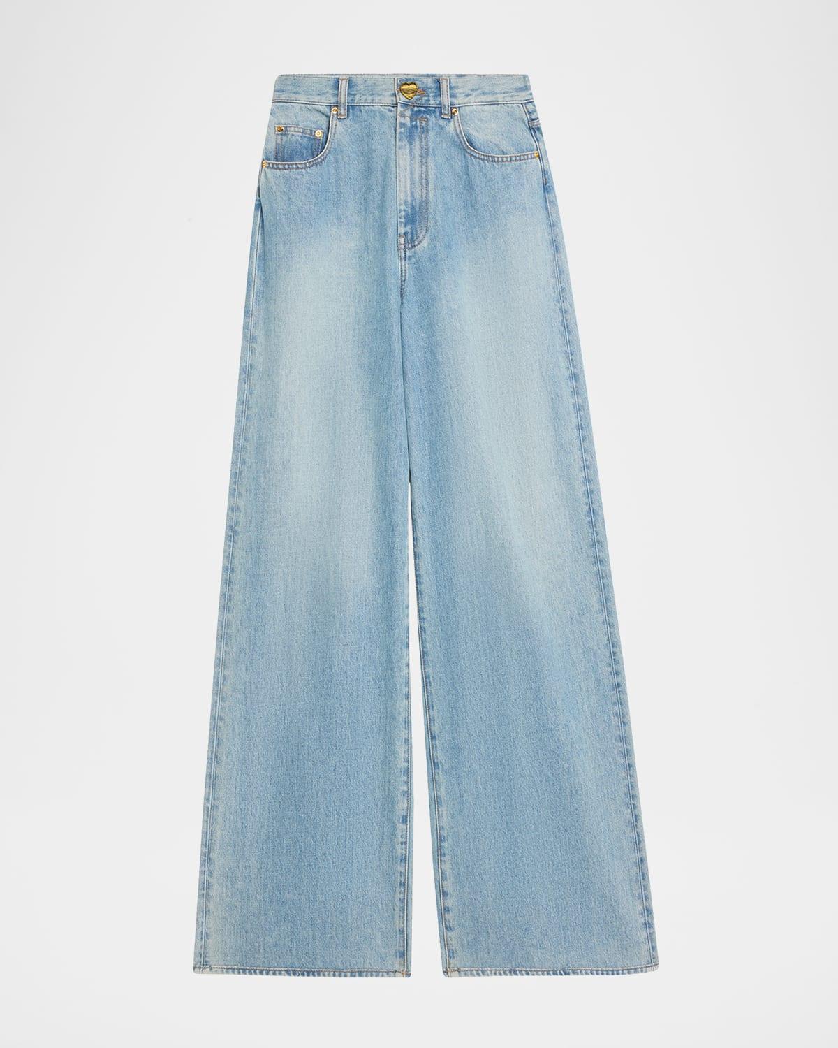 crush straight wide jeans