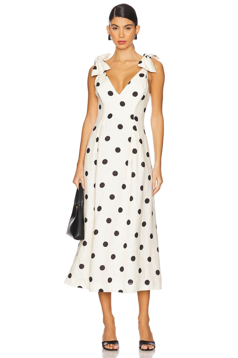 crush v neck midi dress