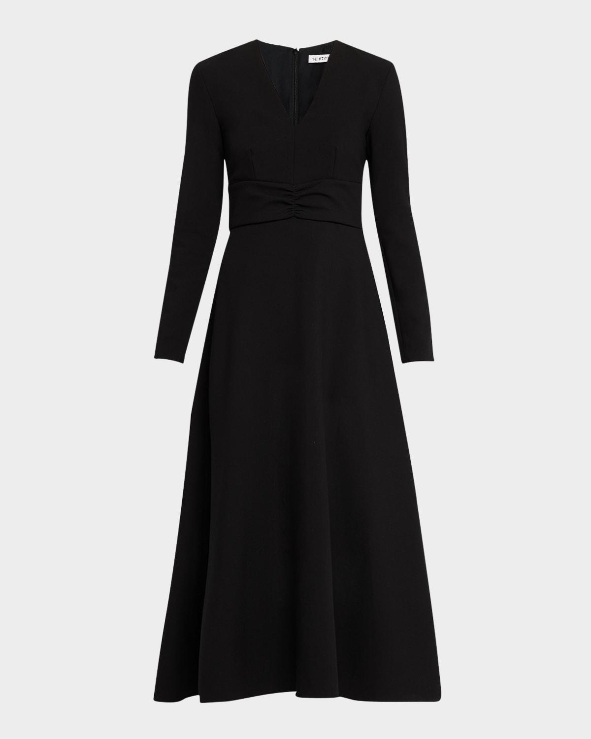 cruz a-line empire midi dress