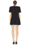 crystal bow t-shirt dress
