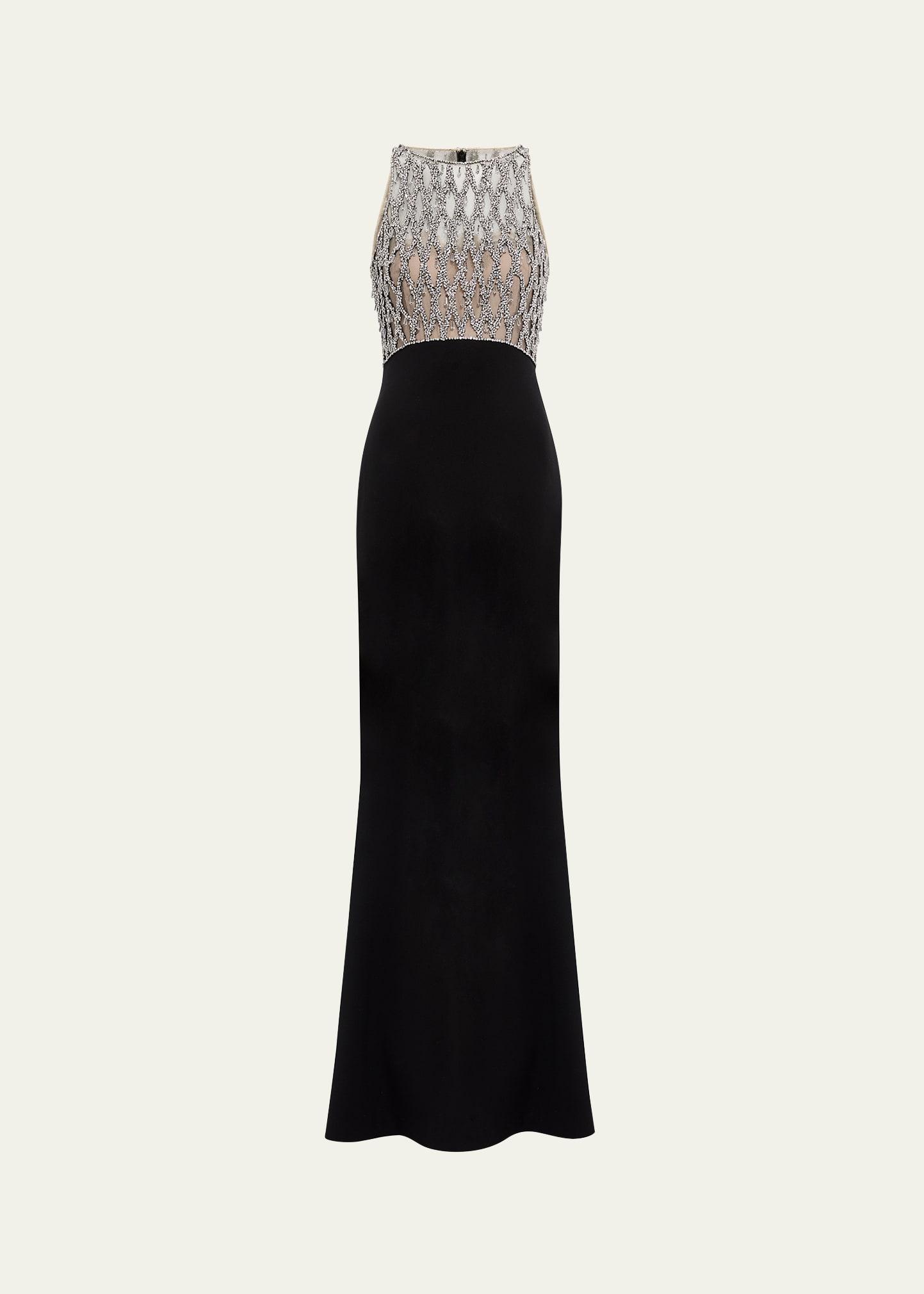 crystal dewdrop gown