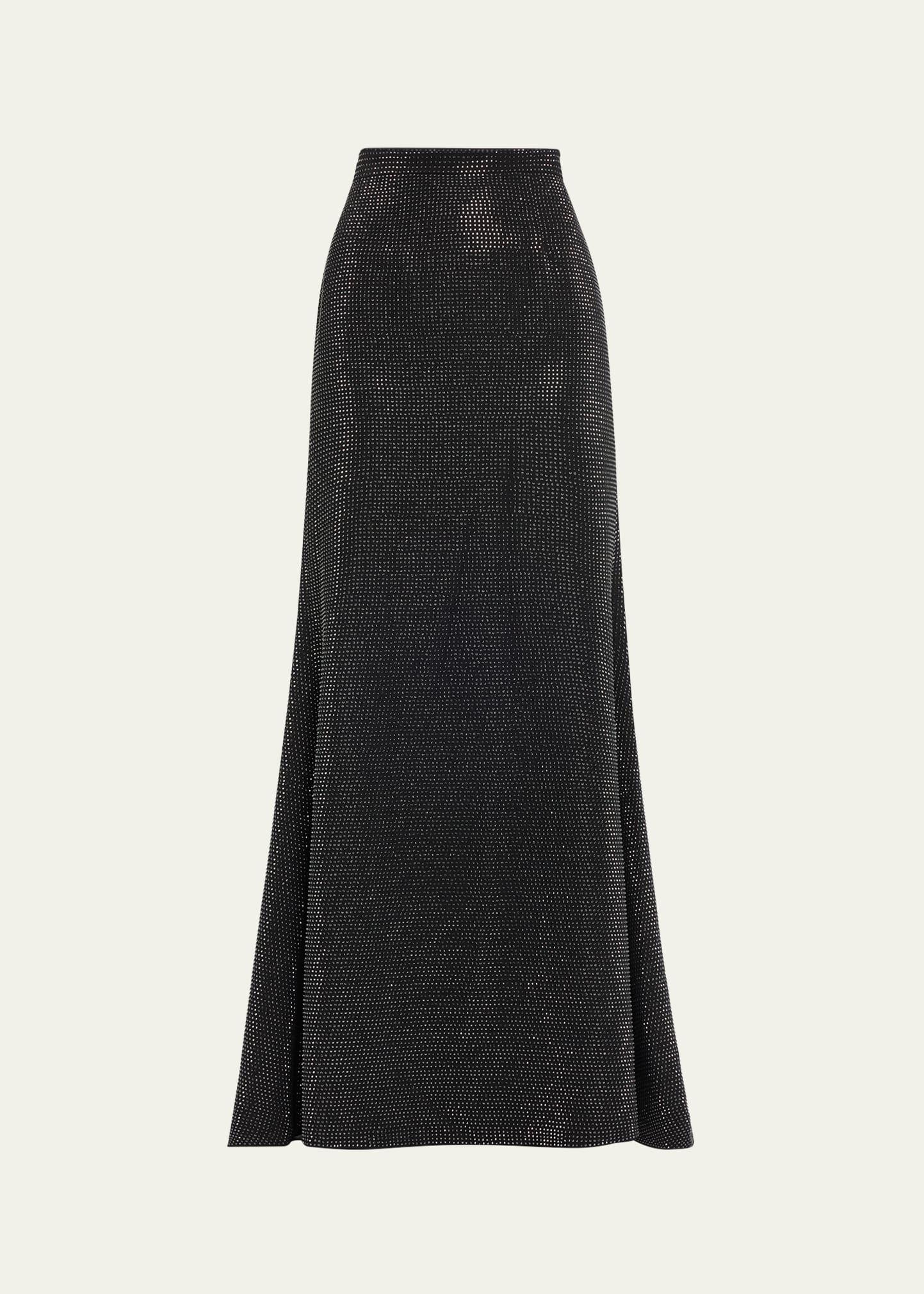 crystal maxi skirt