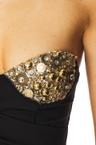 crystal mini dress