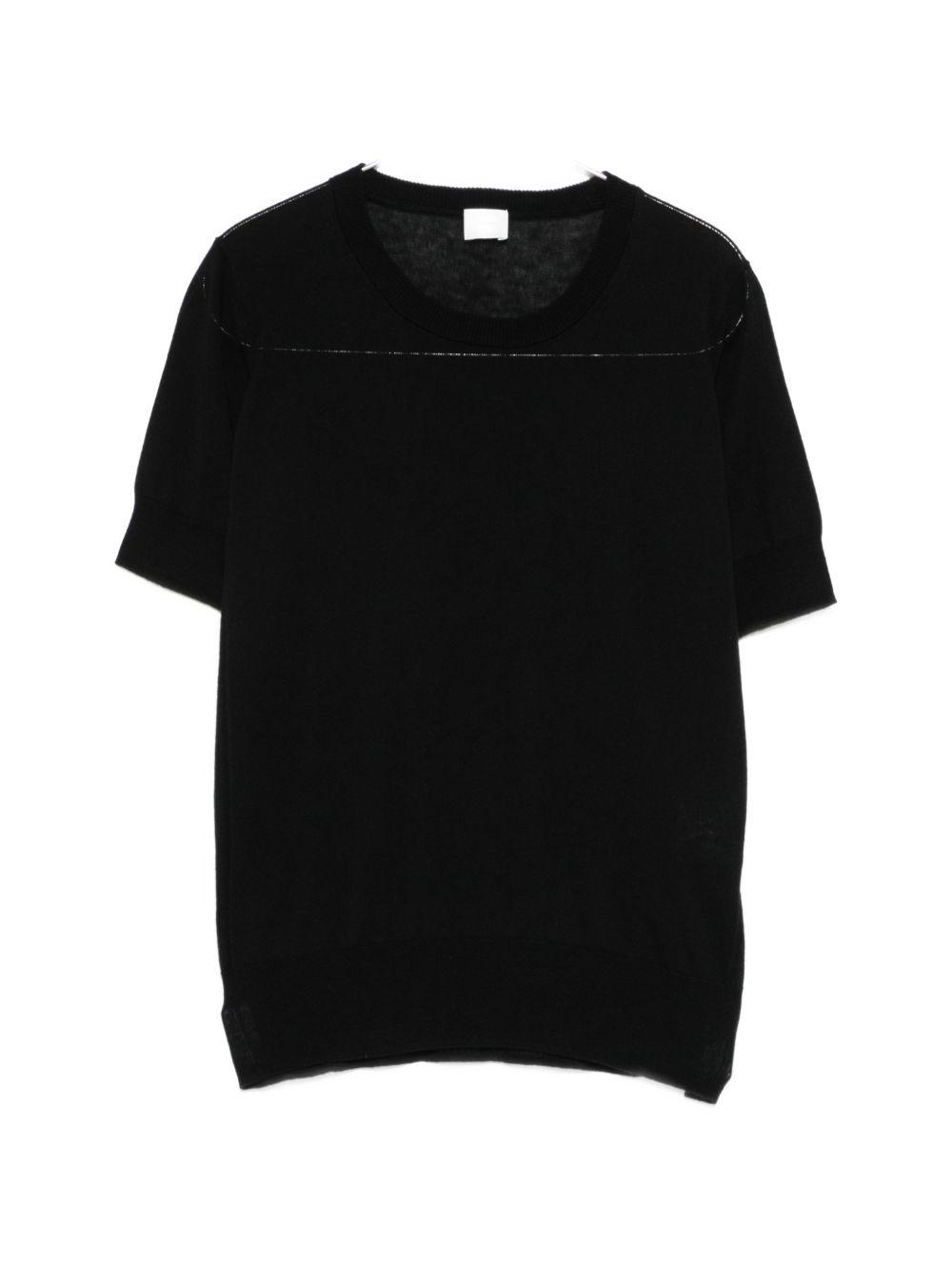 ct plage sweaters black cotton - women