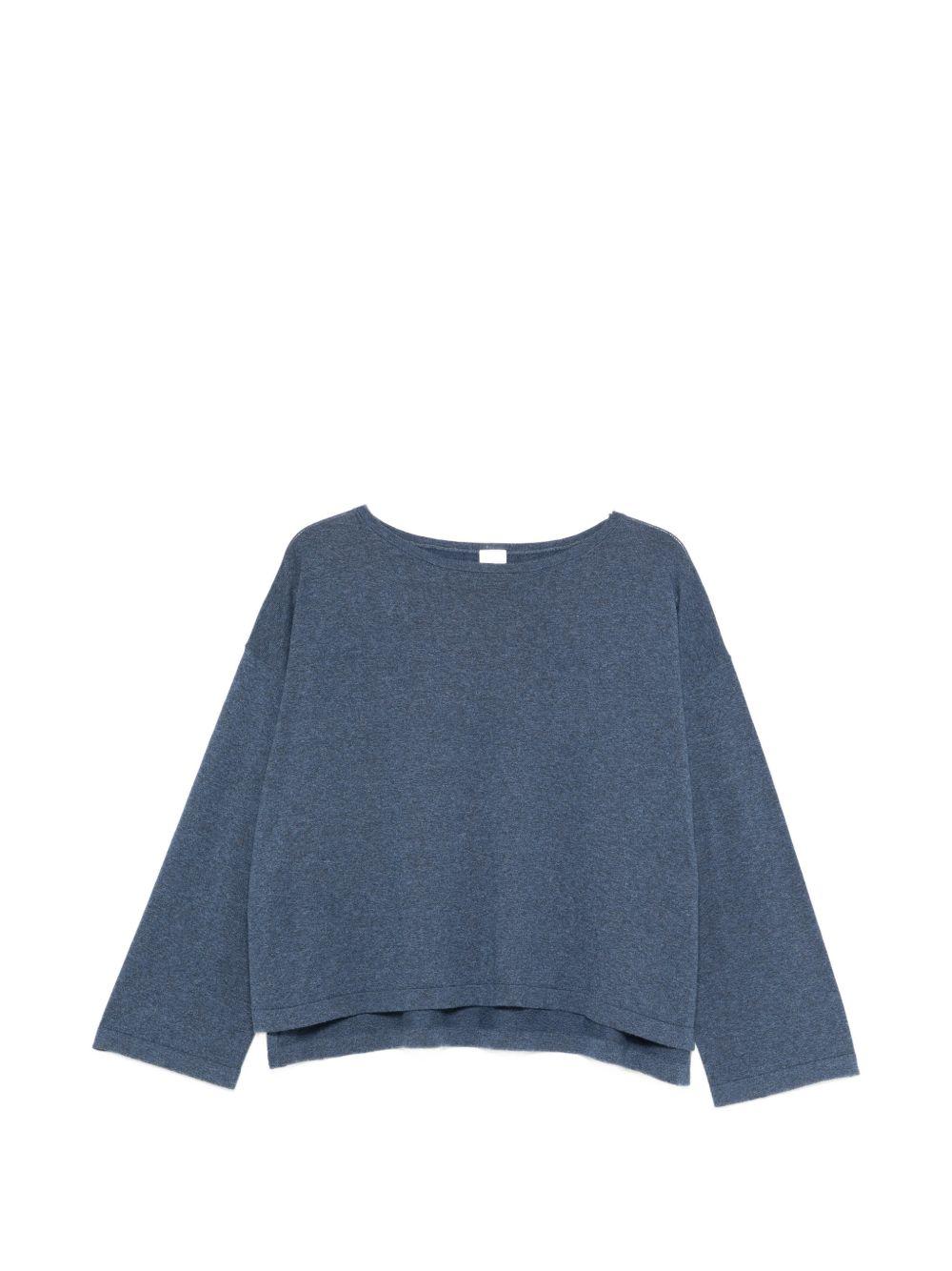 ct plage sweaters blue cotton - women