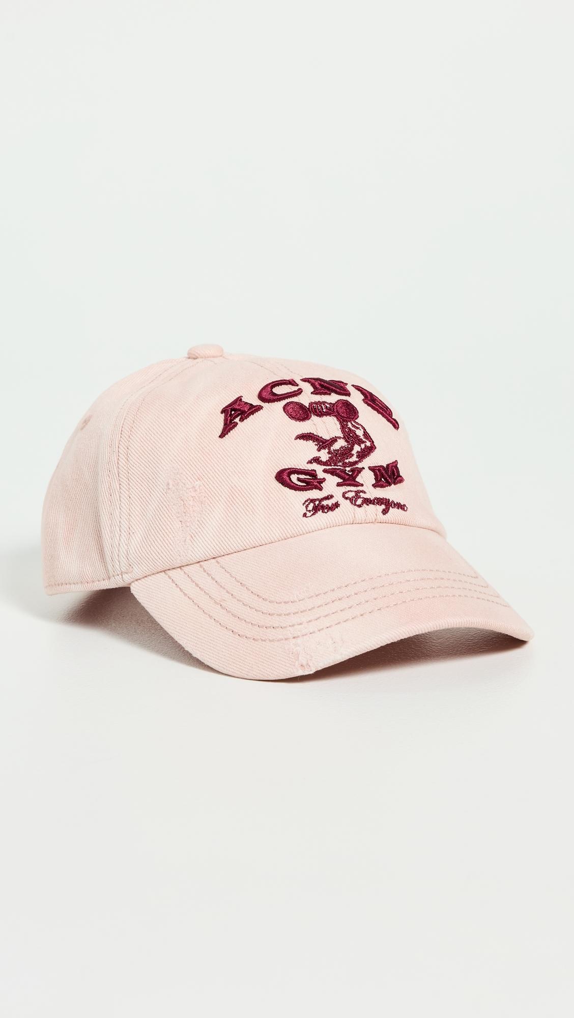 cuddy pink gym hat
