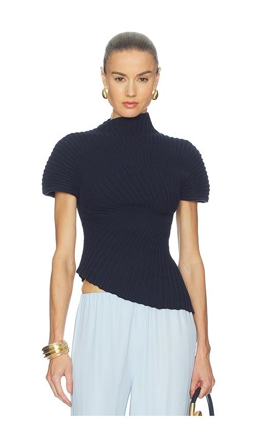 cult gaia annemie top in navy.