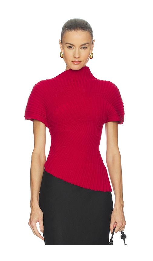 cult gaia annemie top in red.