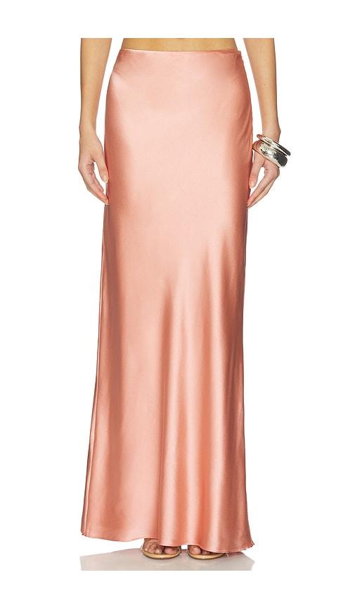 cult gaia chantel skirt in pink.