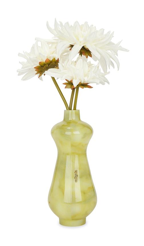 cult gaia dee dee clutch in green.