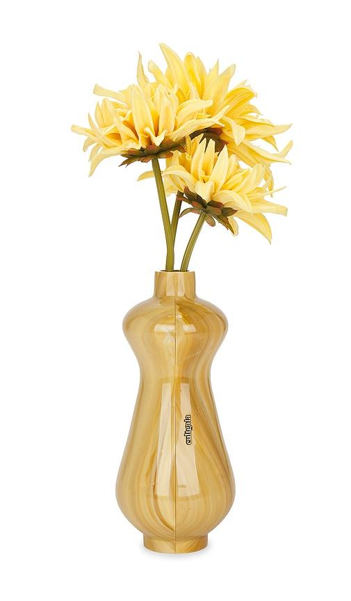 cult gaia dee dee clutch in yellow.