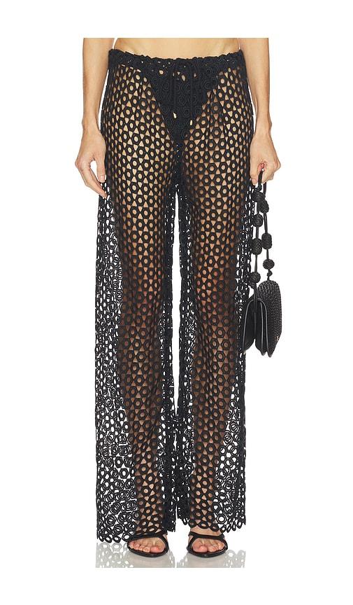 cult gaia nesza pant in black.