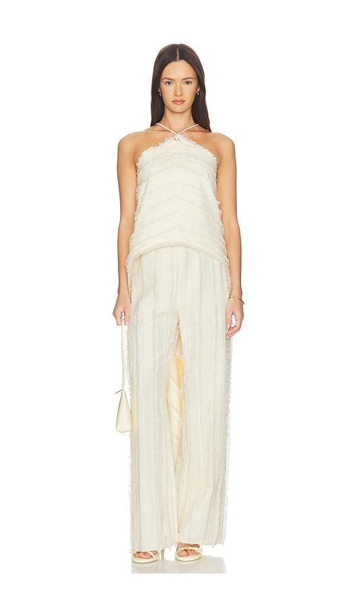 cult gaia venezia top in cream.