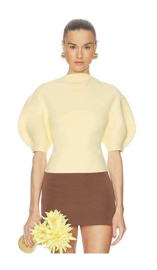 cult gaia xaden top in lemon.