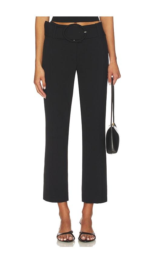 cult gaia zaki pant in black.