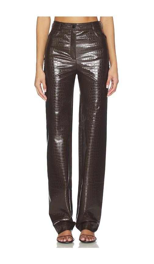 cultnaked killa pant in chocolate.