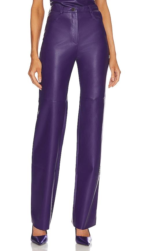 cultnaked killa trouser in purple.