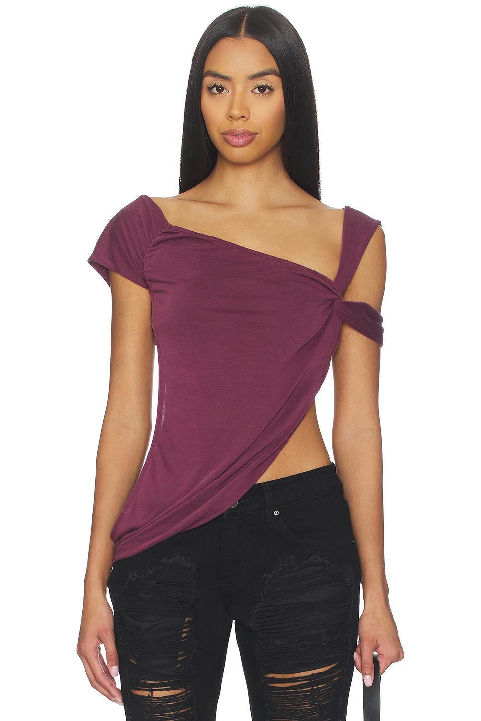 cupro draped top