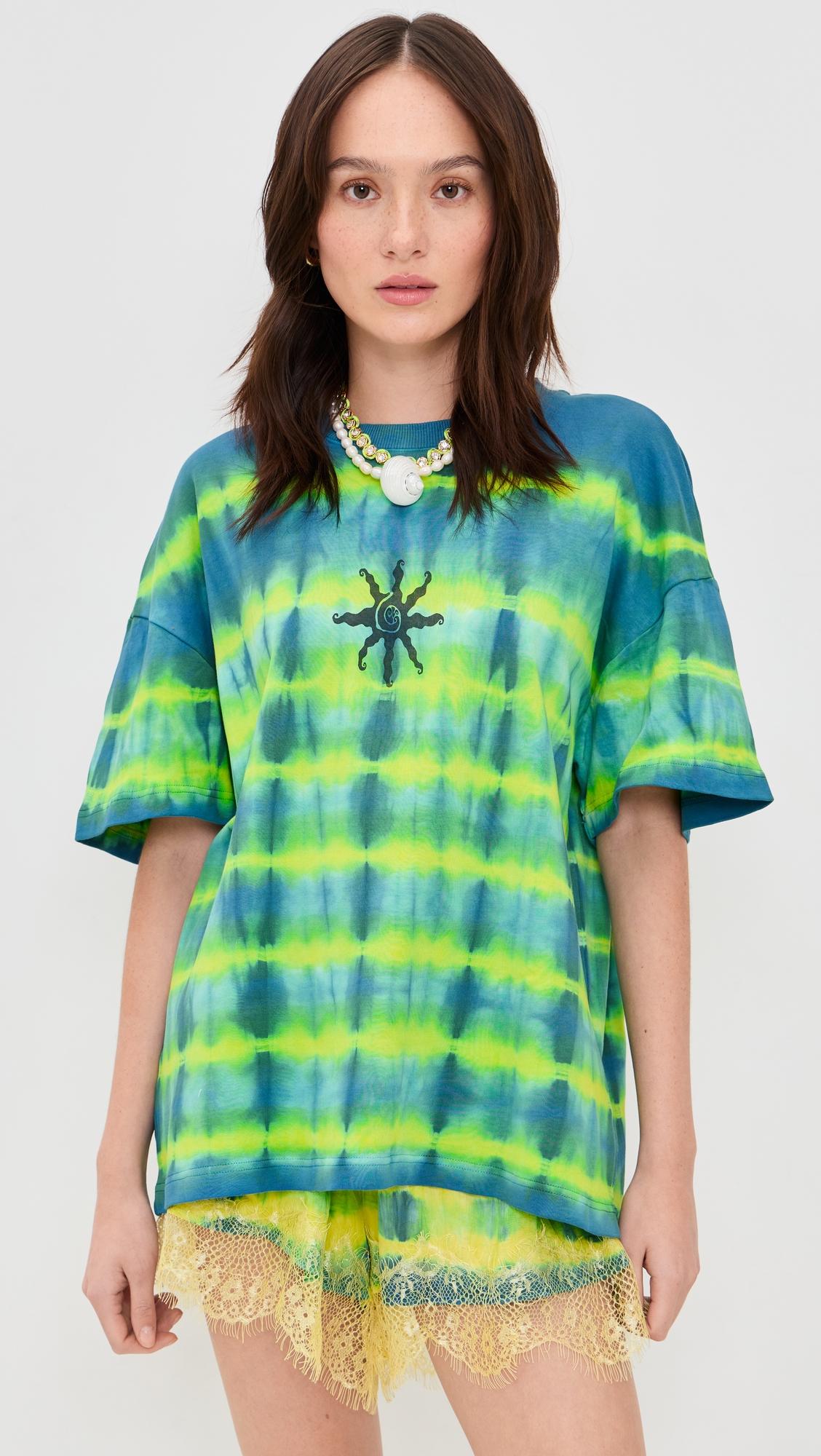 curacao tie dye tee