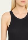 curved rib tank dress