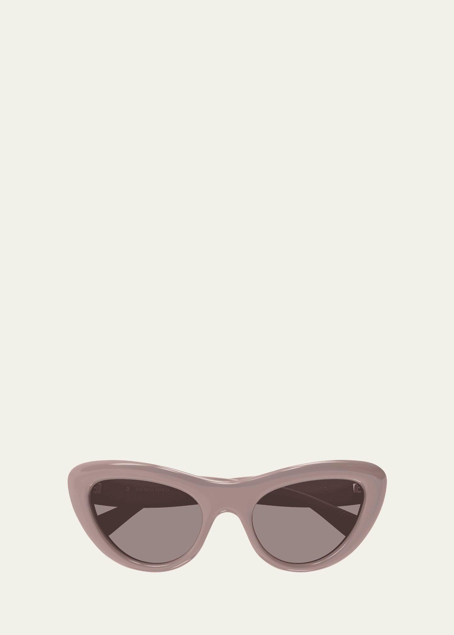 curvy acetate cat-eye sunglasses