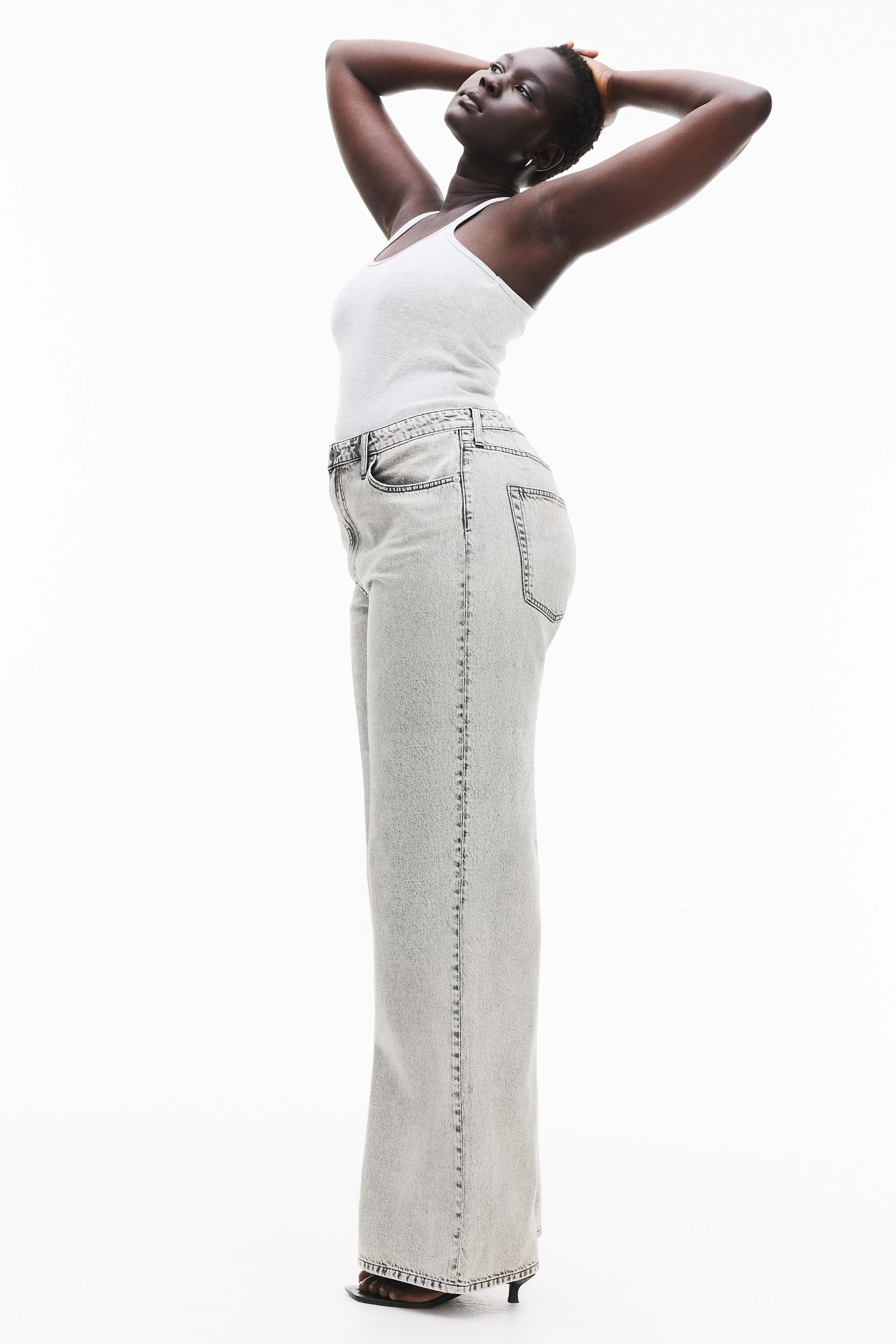 curvy fit feather soft wide ultra high jeans