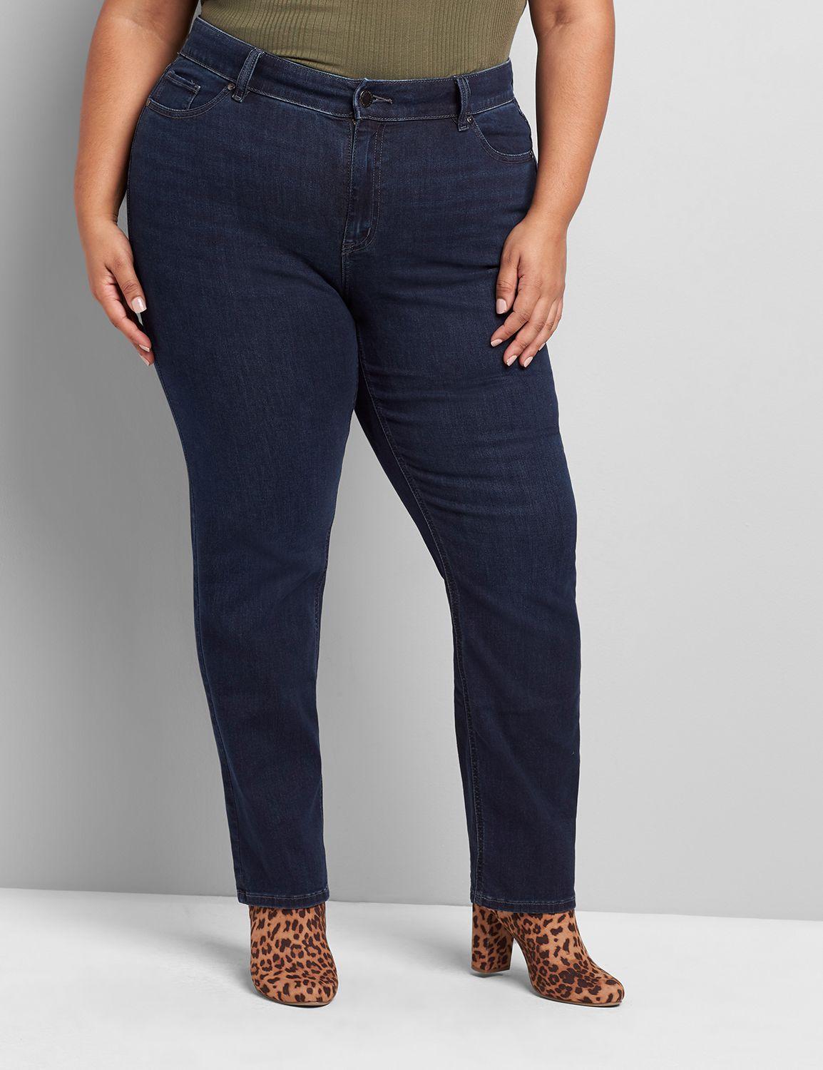curvy fit high-rise straight jean