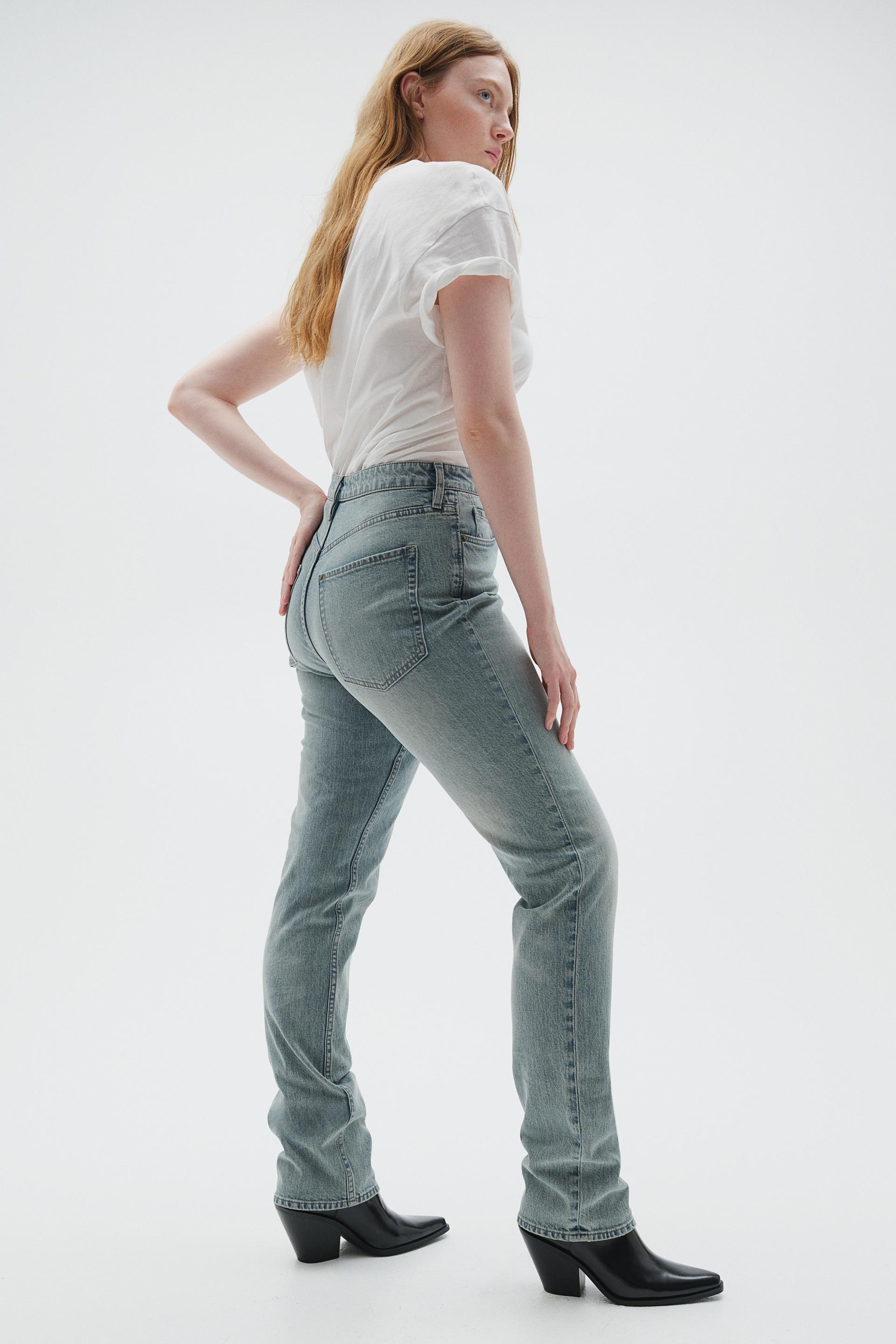 curvy fit slim high jeans