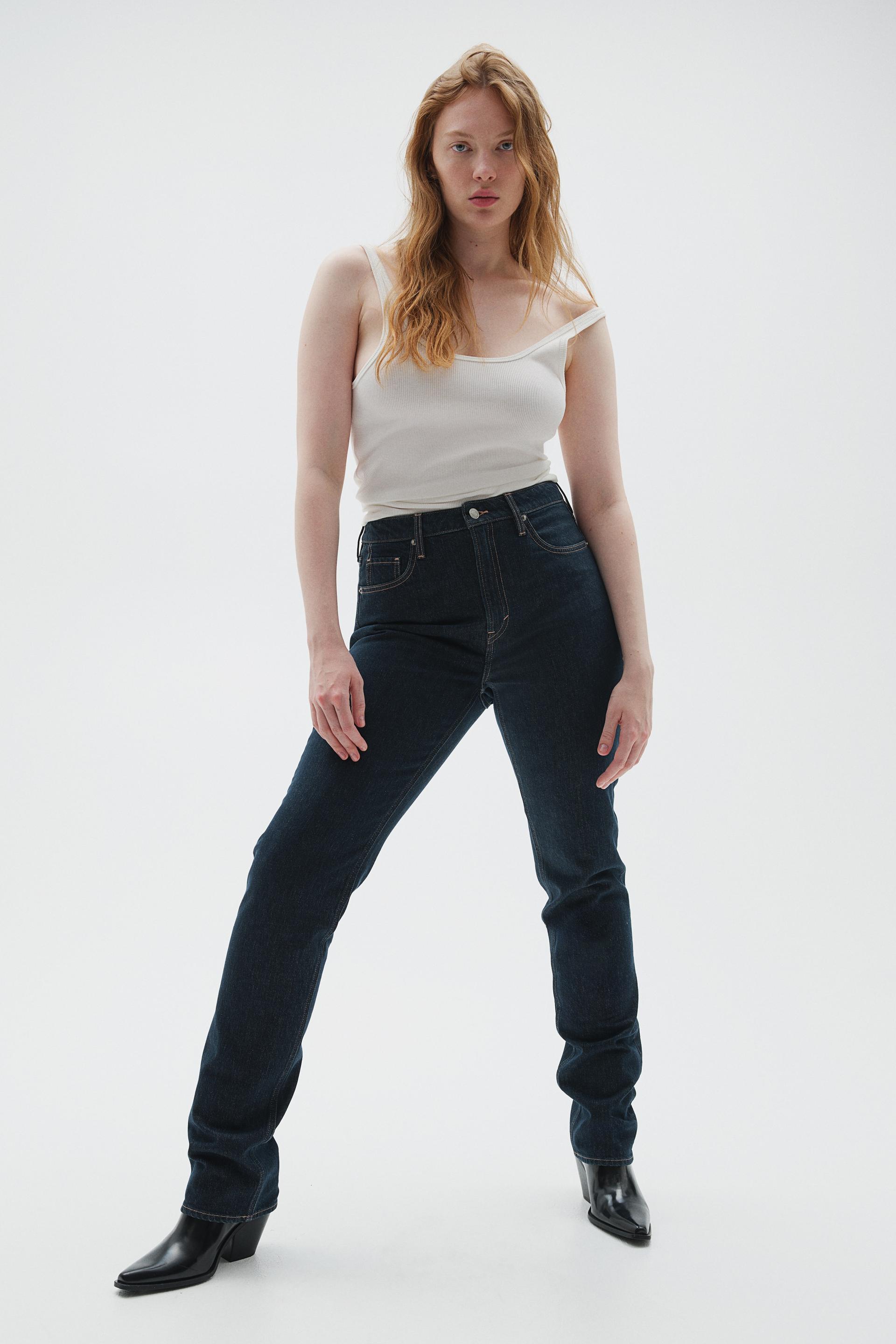 curvy fit slim high jeans