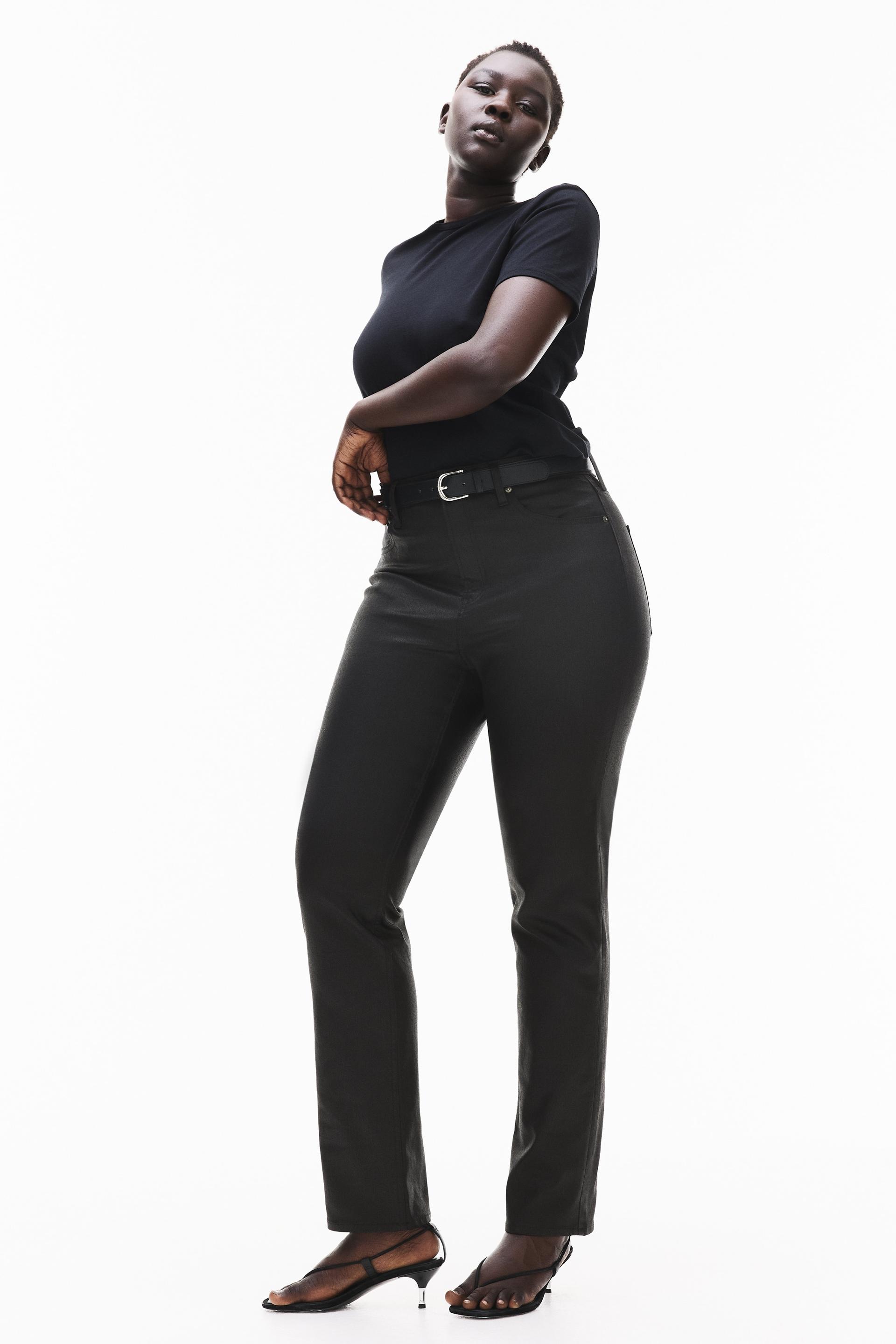 curvy fit slim high jeans