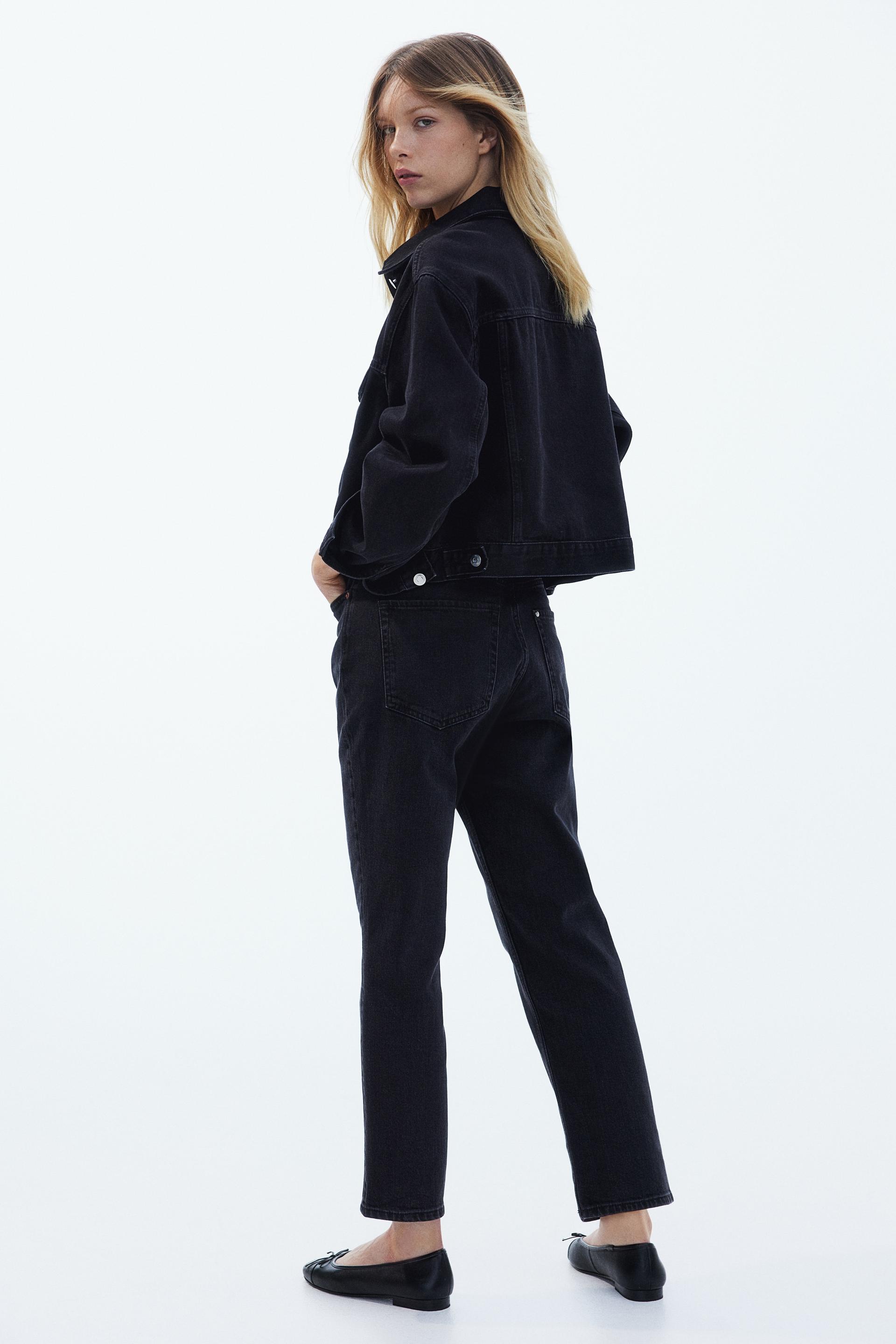 curvy fit slim straight high ankle jeans