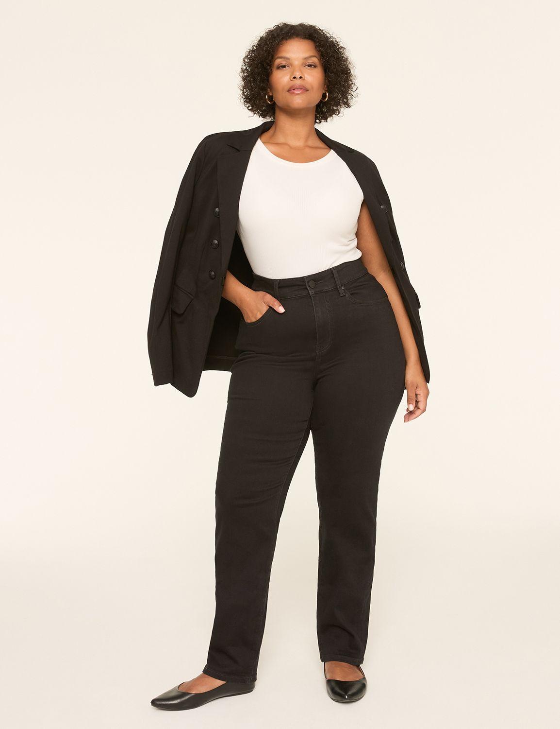 curvy fit straight leg jean