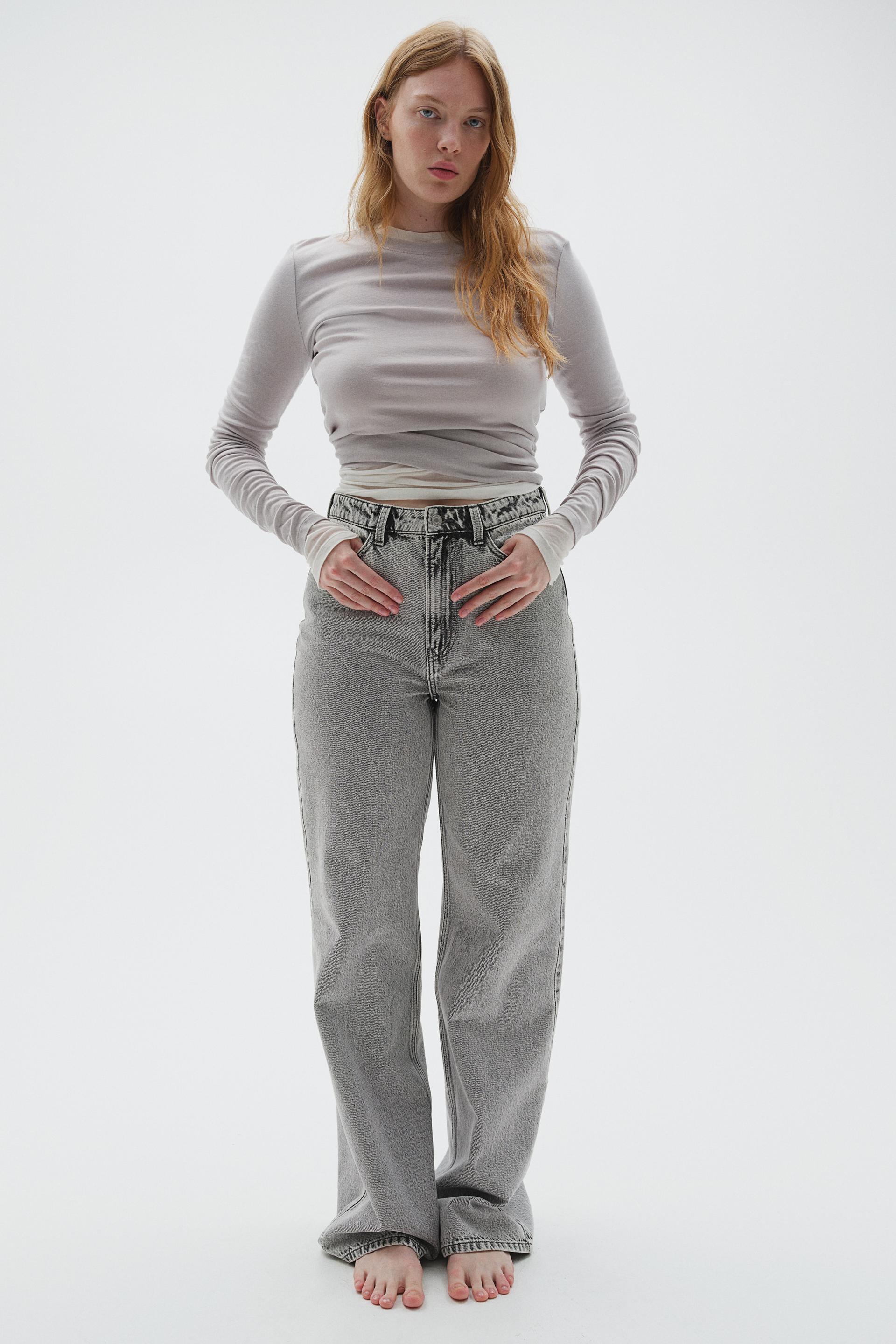 curvy fit wide ultra high jeans