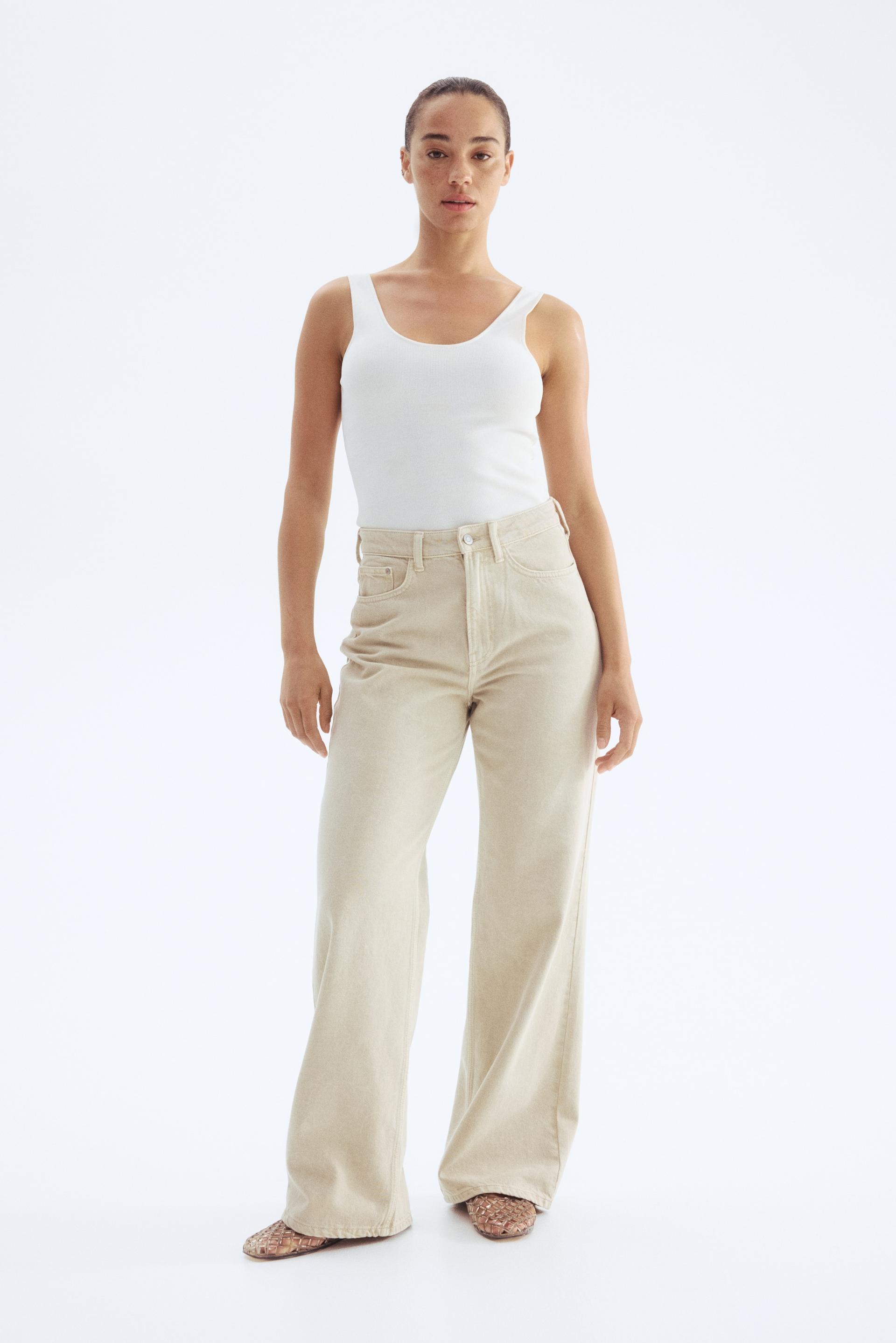 curvy fit wide ultra high jeans