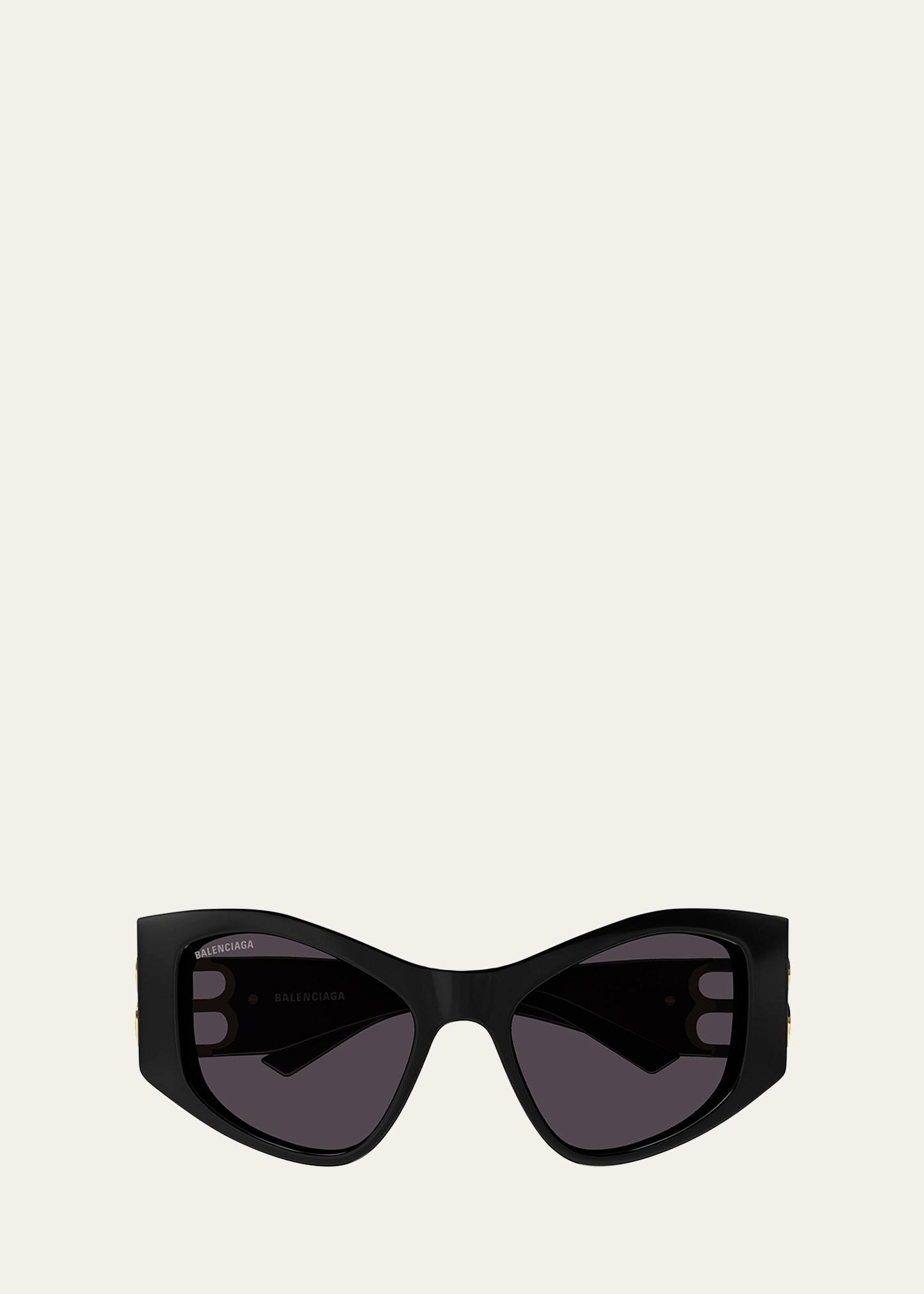 cut-out bb acetate cat-eye sunglasses
