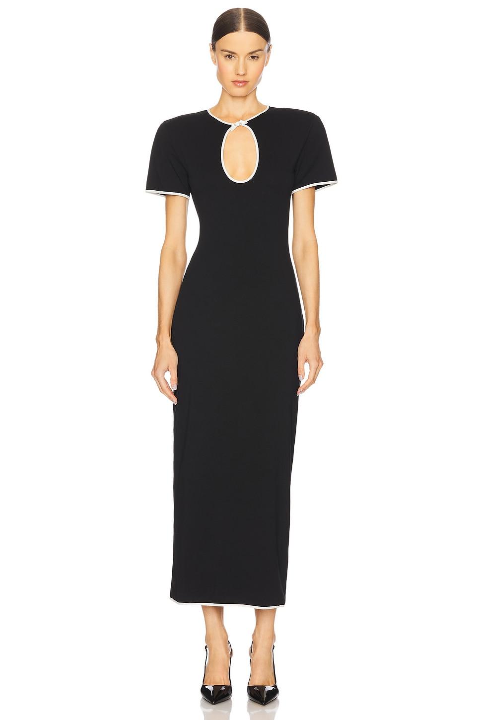 cut out maxi dress