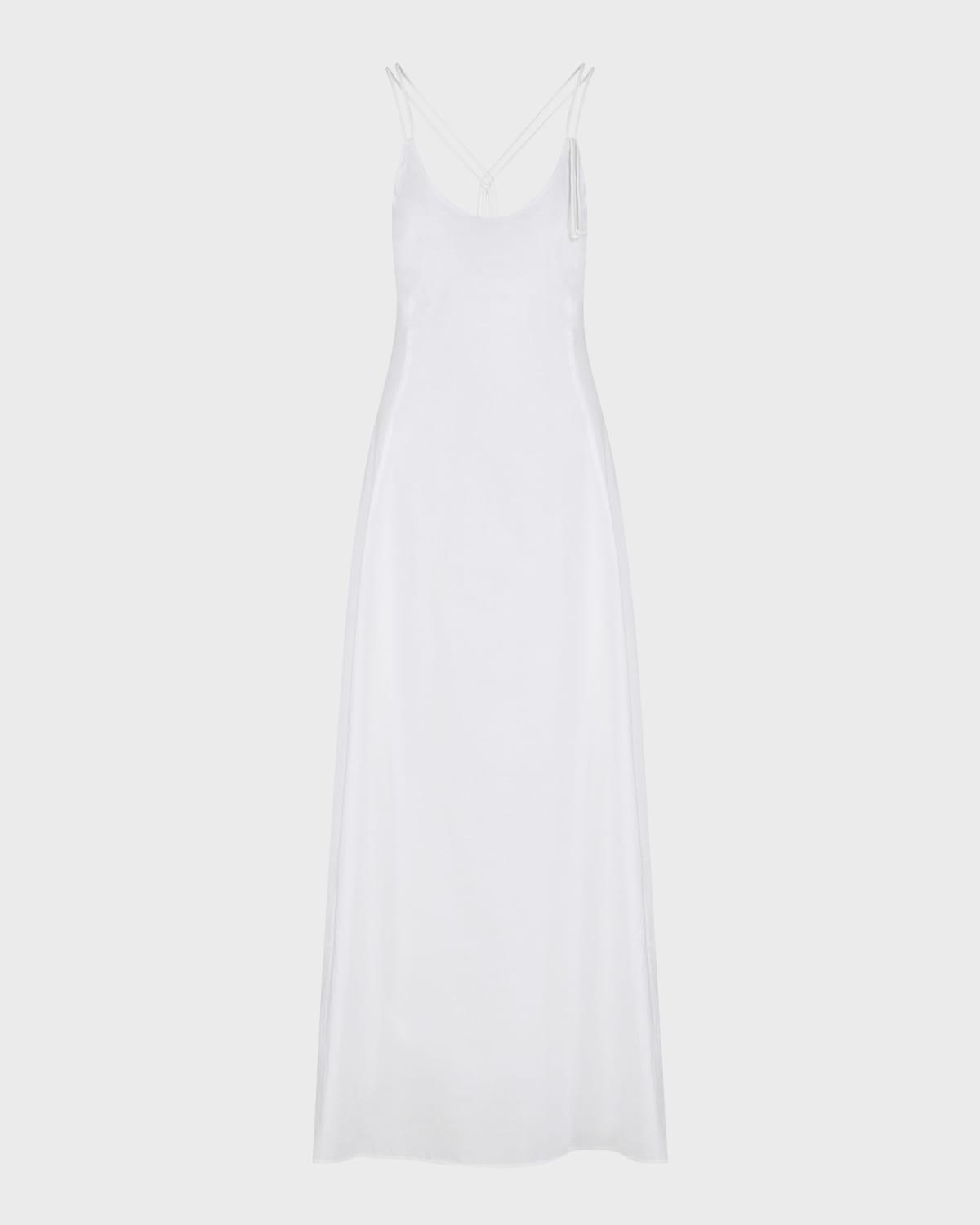 cutout column maxi dress